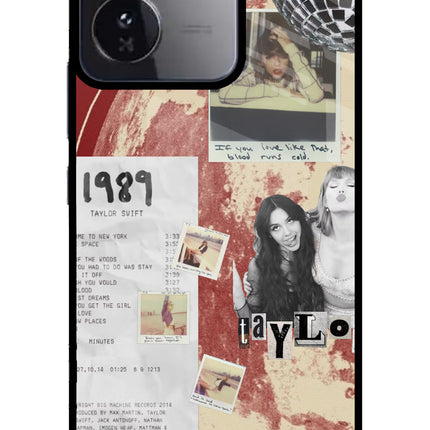 Taylor Swift iQOO Z9 5G Glass Case