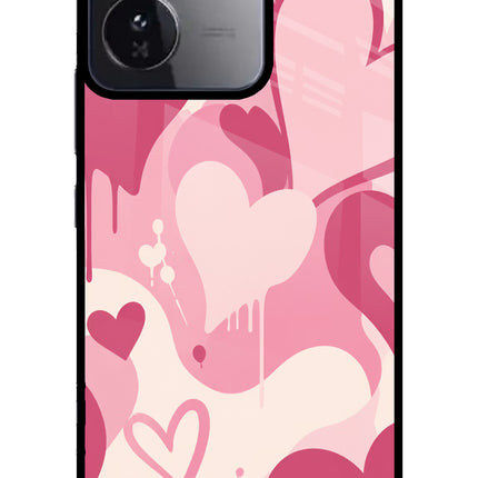 Hearty case iQOO Z9 5G Glass Case