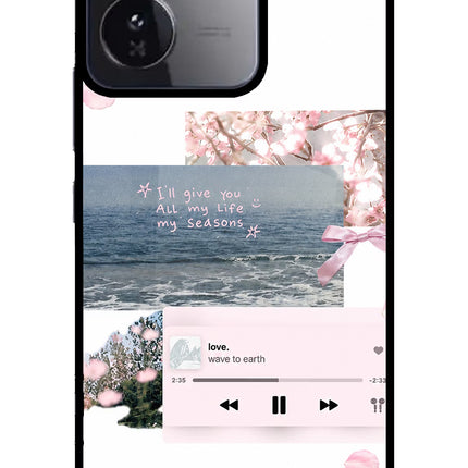 Wave to earth iQOO Z9 5G Glass Case