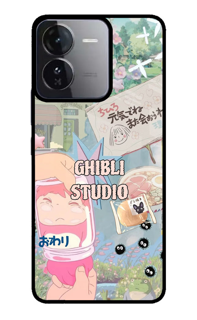 Studio Ghibli iQOO Z9 5G Glass Case
