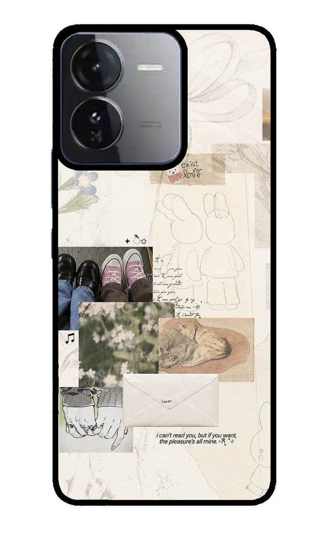 Soft Aesthetic iQOO Z9 5G Glass Case