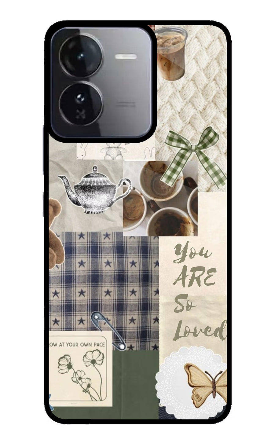 Cookie iQOO Z9 5G Back Cover, Glass case