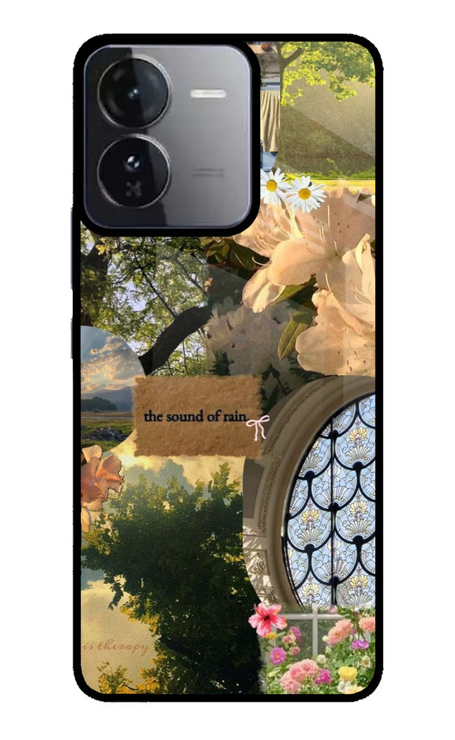 Rain iQOO Z9 5G Glass Case