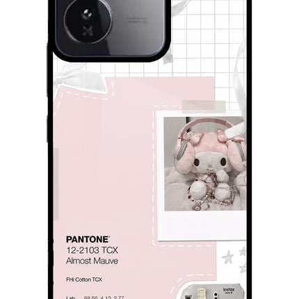Pantone Asthetic iQOO Z9 5G Glass Case