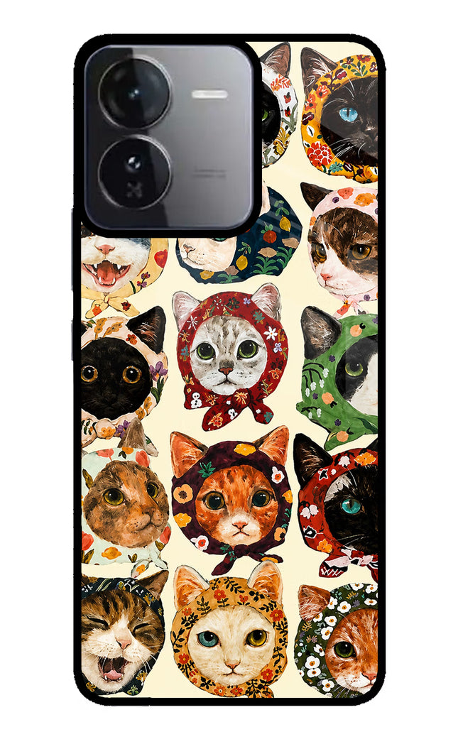 Cool Cat iQOO Z9 5G Glass Case
