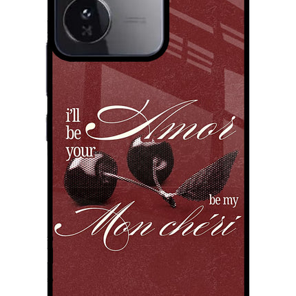 Velvet Cherry iQOO Z9 5G Glass Case