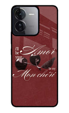 Velvet Cherry iQOO Z9 5G Glass Case