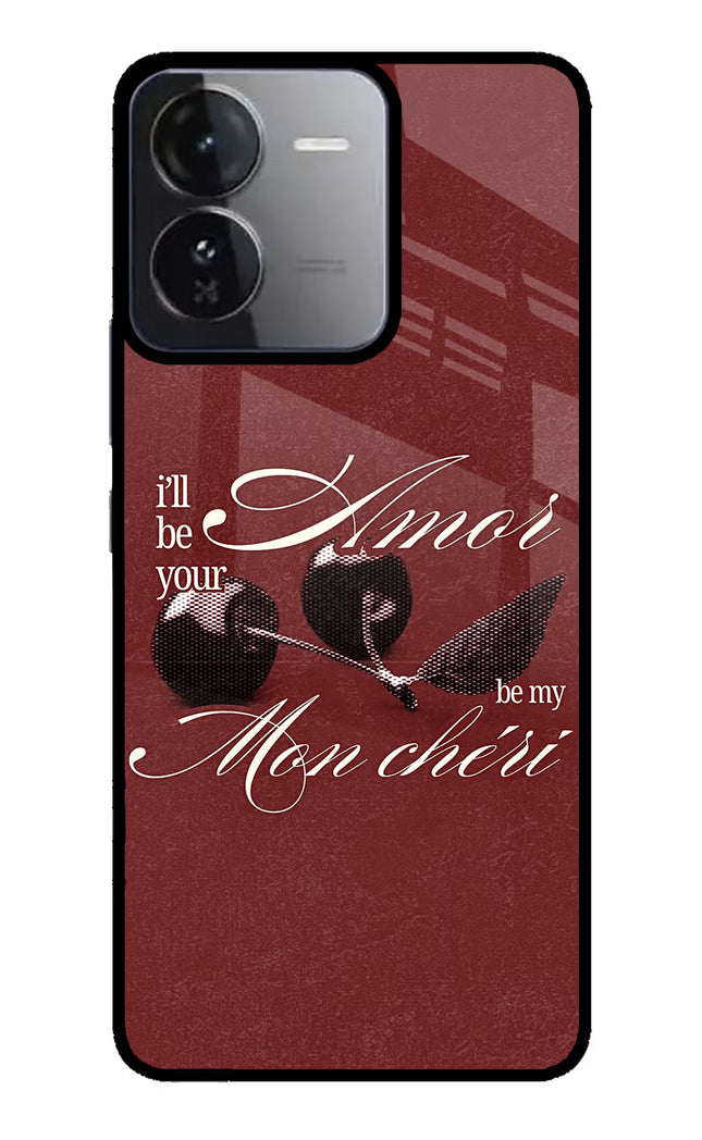 Velvet Cherry iQOO Z9 5G Glass Case