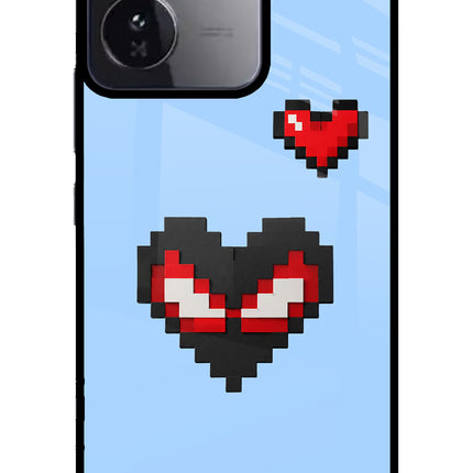 Peter Heart iQOO Z9 5G Glass Case