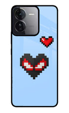 Peter Heart iQOO Z9 5G Glass Case