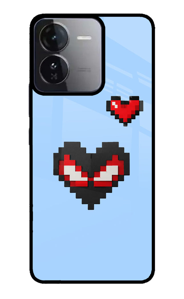 Peter Heart iQOO Z9 5G Glass Case
