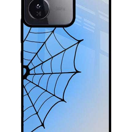 Blue Web iQOO Z9 5G Glass Case