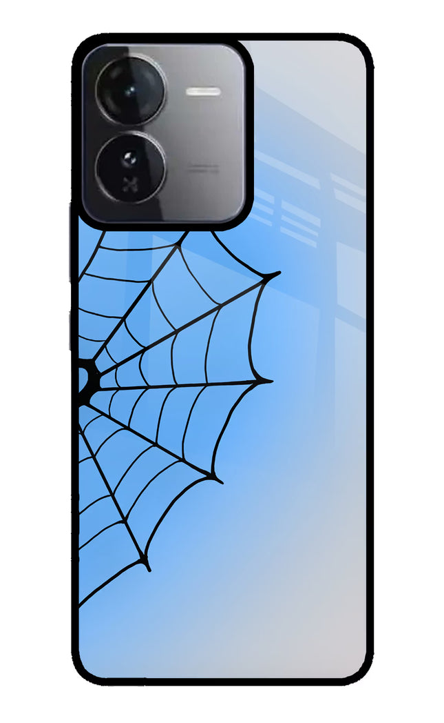 Blue Web iQOO Z9 5G Glass Case