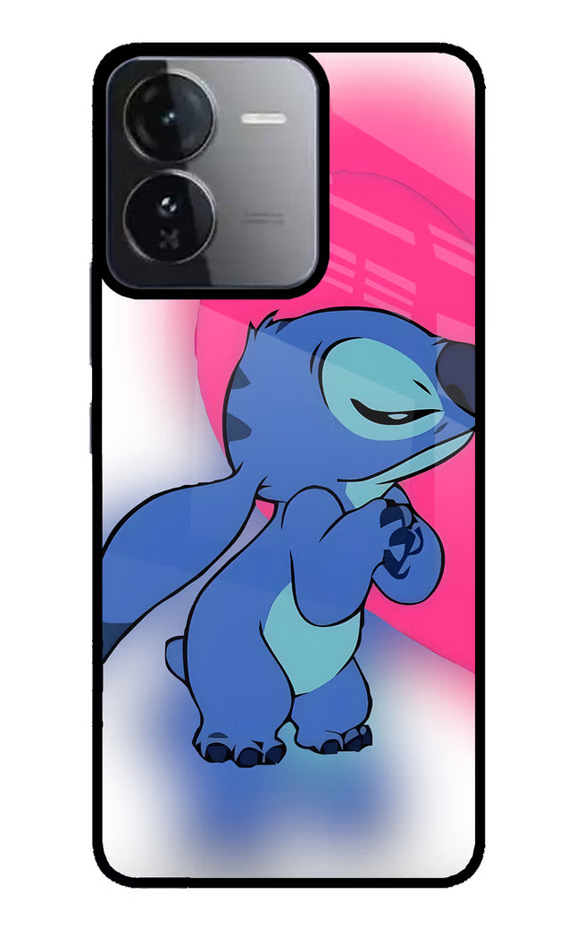 Stitch Hug iQOO Z9 5G Glass Case