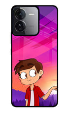 Marco Sunset iQOO Z9 5G Glass Case