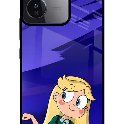 Star Glow iQOO Z9 5G Glass Case