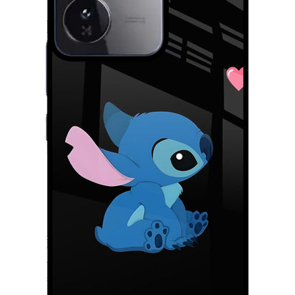 Stitch Crush iQOO Z9 5G Glass Case