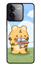 Tiger Treat iQOO Z9 5G Glass Case
