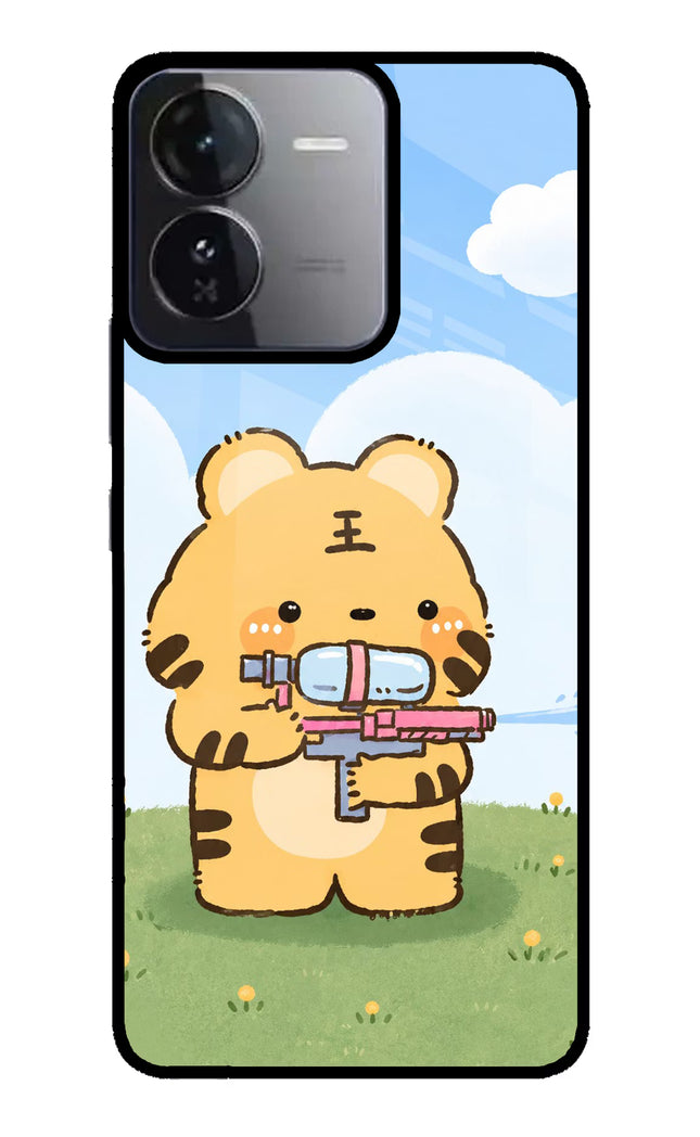 Tiger Treat iQOO Z9 5G Glass Case