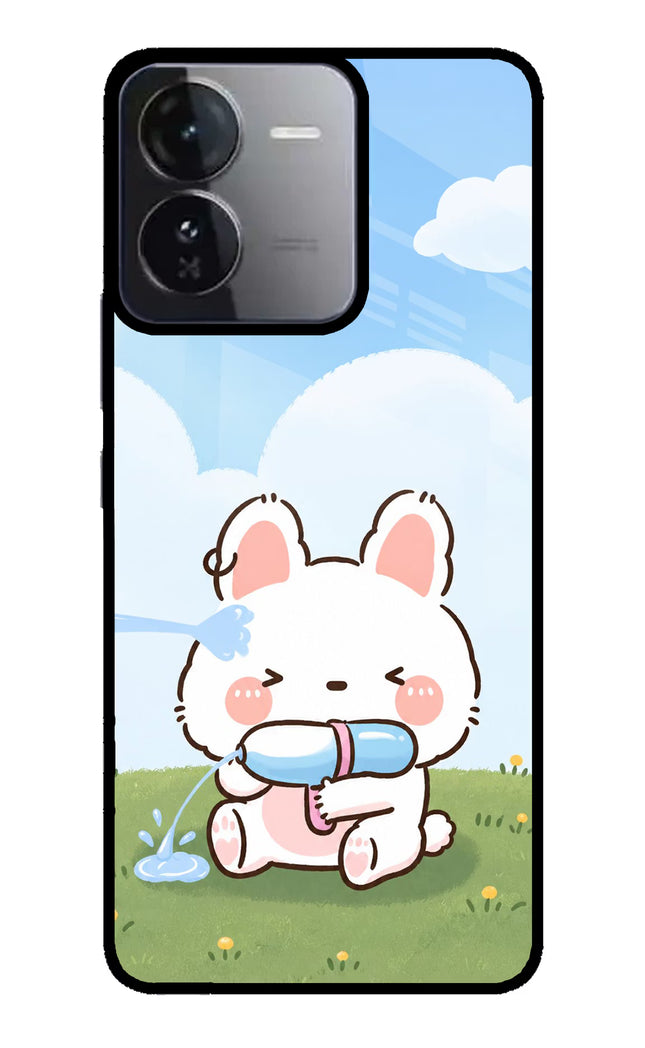 Bunny Treat iQOO Z9 5G Glass Case
