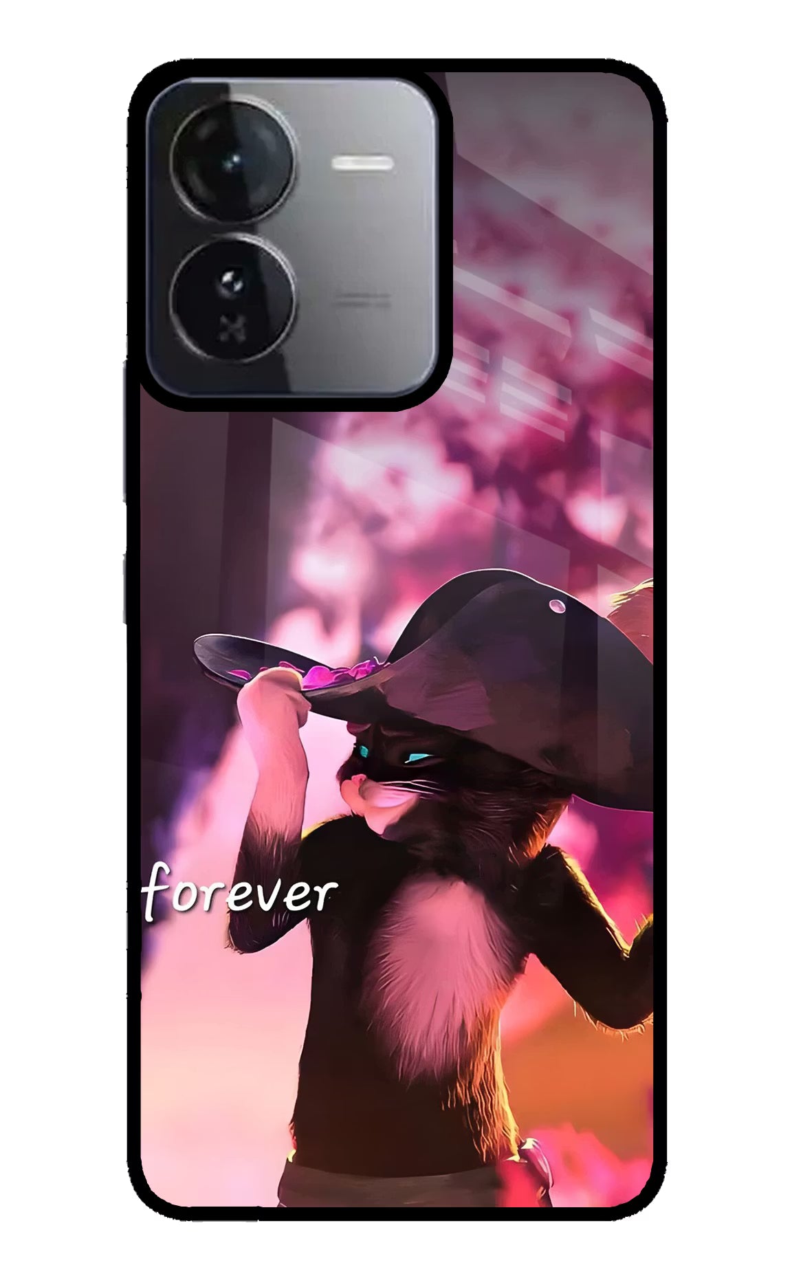Forever Cat iQOO Z9 5G Glass Case