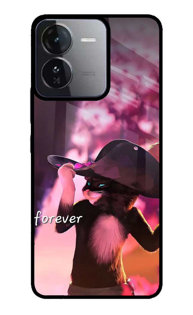 Forever Cat iQOO Z9 5G Glass Case