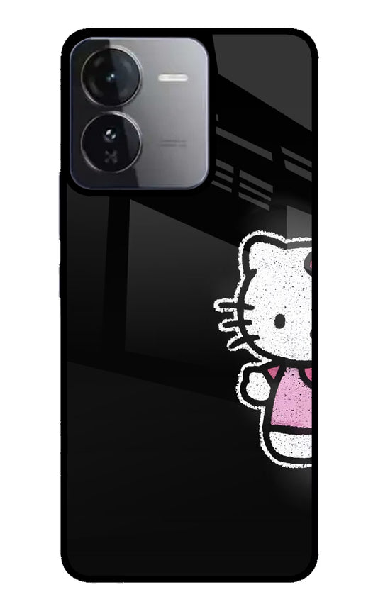 Kitty Charm iQOO Z9 5G Glass Case