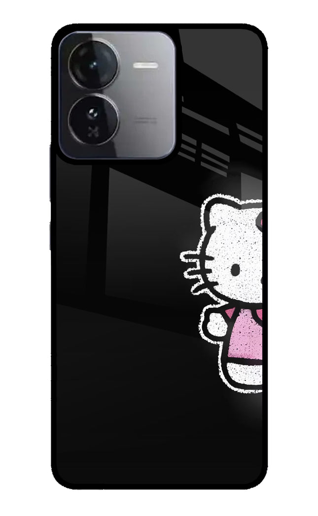 Kitty Charm iQOO Z9 5G Glass Case