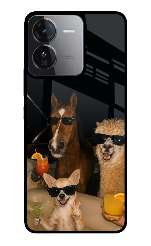 Party Squad iQOO Z9 5G Glass Case