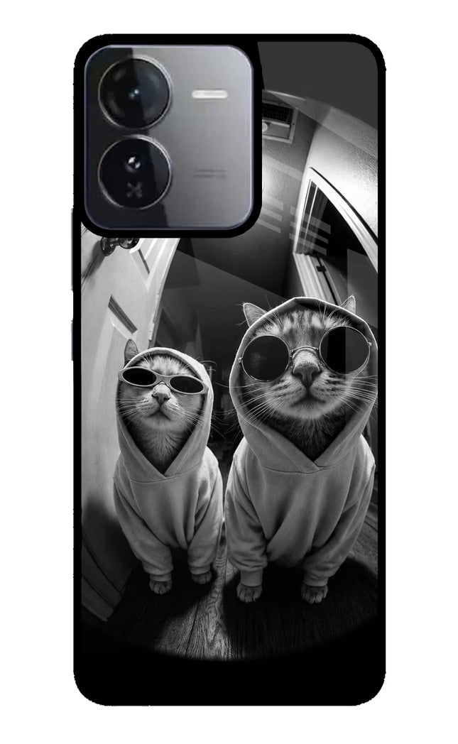 Hood Cats iQOO Z9 5G Glass Case