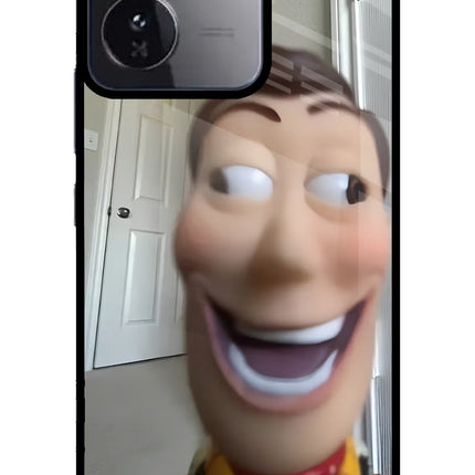 Side Eye Woody iQOO Z9 5G Glass Case