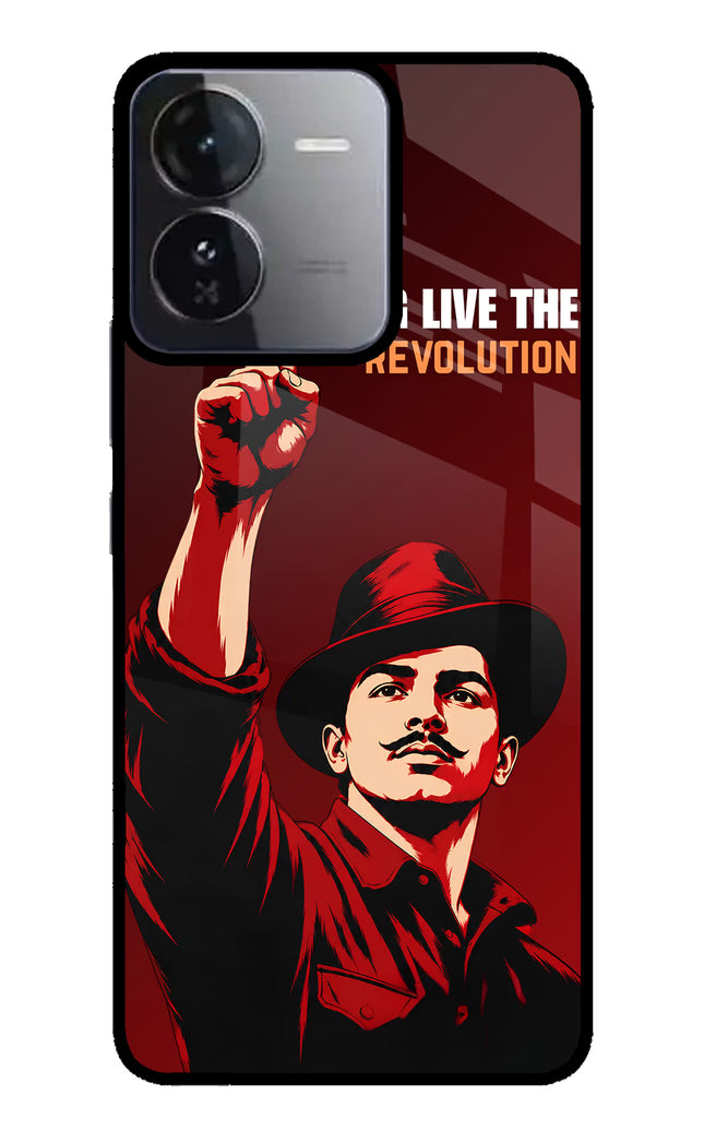 Bhagat Singh Revolution iQOO Z9 5G Glass Case