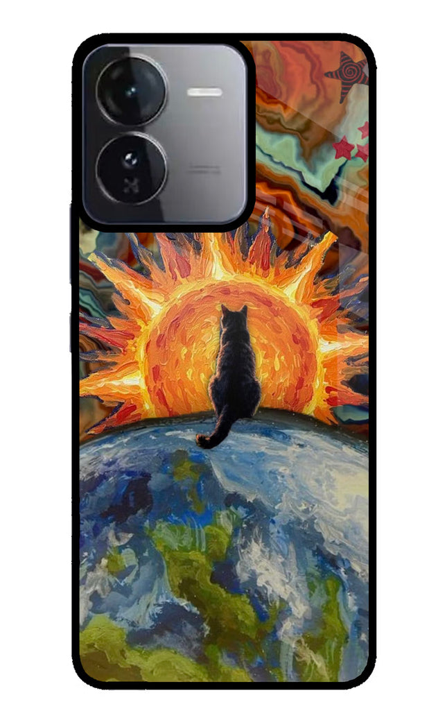 Sunrise Beyond iQOO Z9 5G Glass Case Back Cover by Casekaro