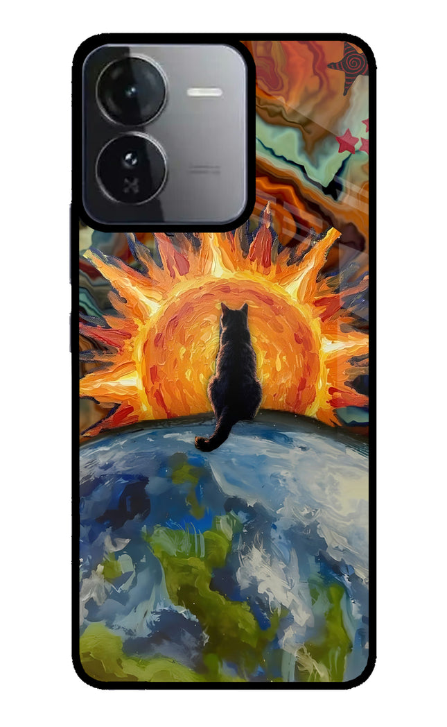 Sunrise Beyond iQOO Z9 5G Glass Case Back Cover by Casekaro