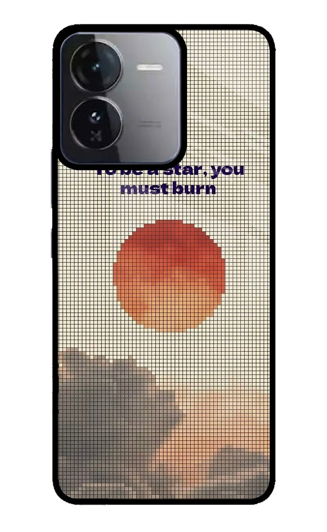 Pixel Sun iQOO Z9 5G Glass Case Back Cover by Casekaro
