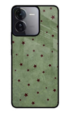 Green Stars iQOO Z9 5G Glass Case