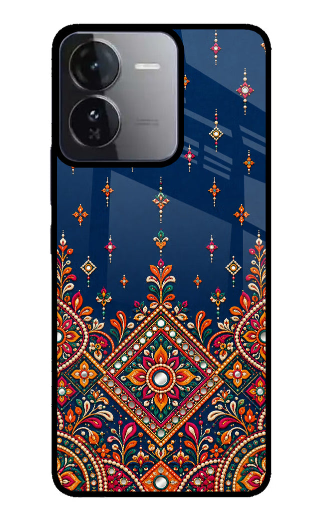 Neel Noor iQOO Z9 5G Glass Case Back Cover by Casekaro