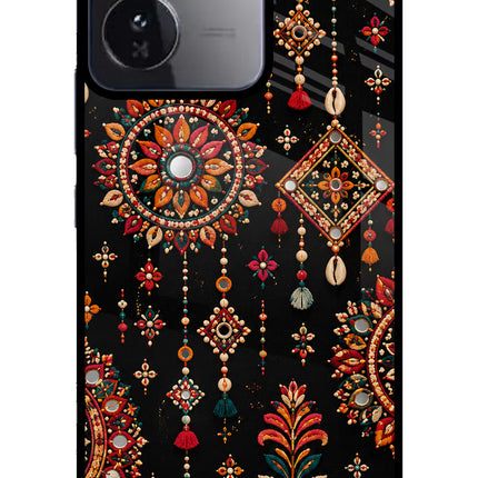Boho Noir iQOO Z9 5G Glass Case