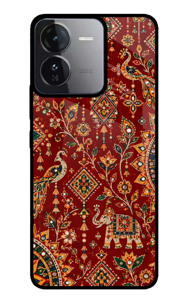 Laal Riwaaz iQOO Z9 5G Glass Case Back Cover by Casekaro