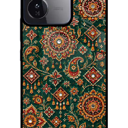Green Pataka iQOO Z9 5G Glass Case