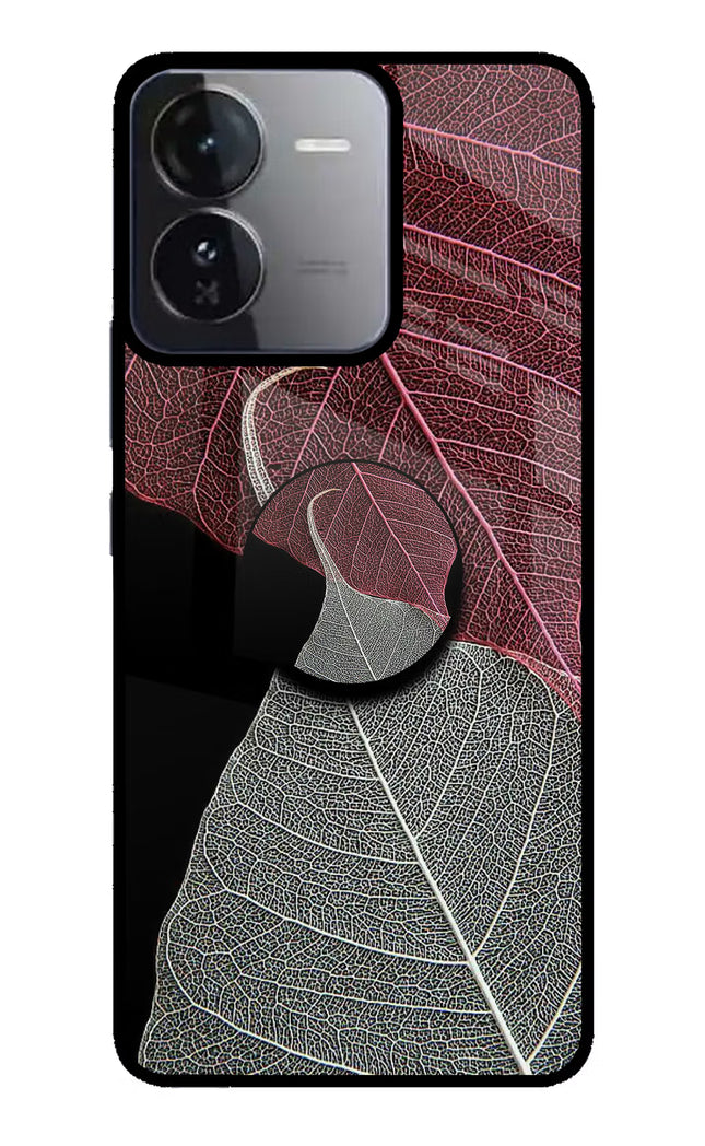 Leaf Pattern iQOO Z9 5G Pop Case by Casekaro