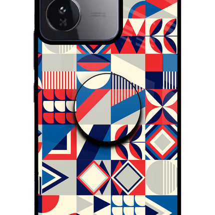 Colorful Pattern iQOO Z9 5G Pop Case by Casekaro