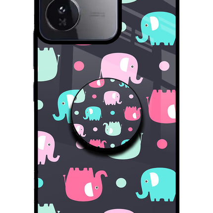 Baby Elephants iQOO Z9 5G Pop Case by Casekaro