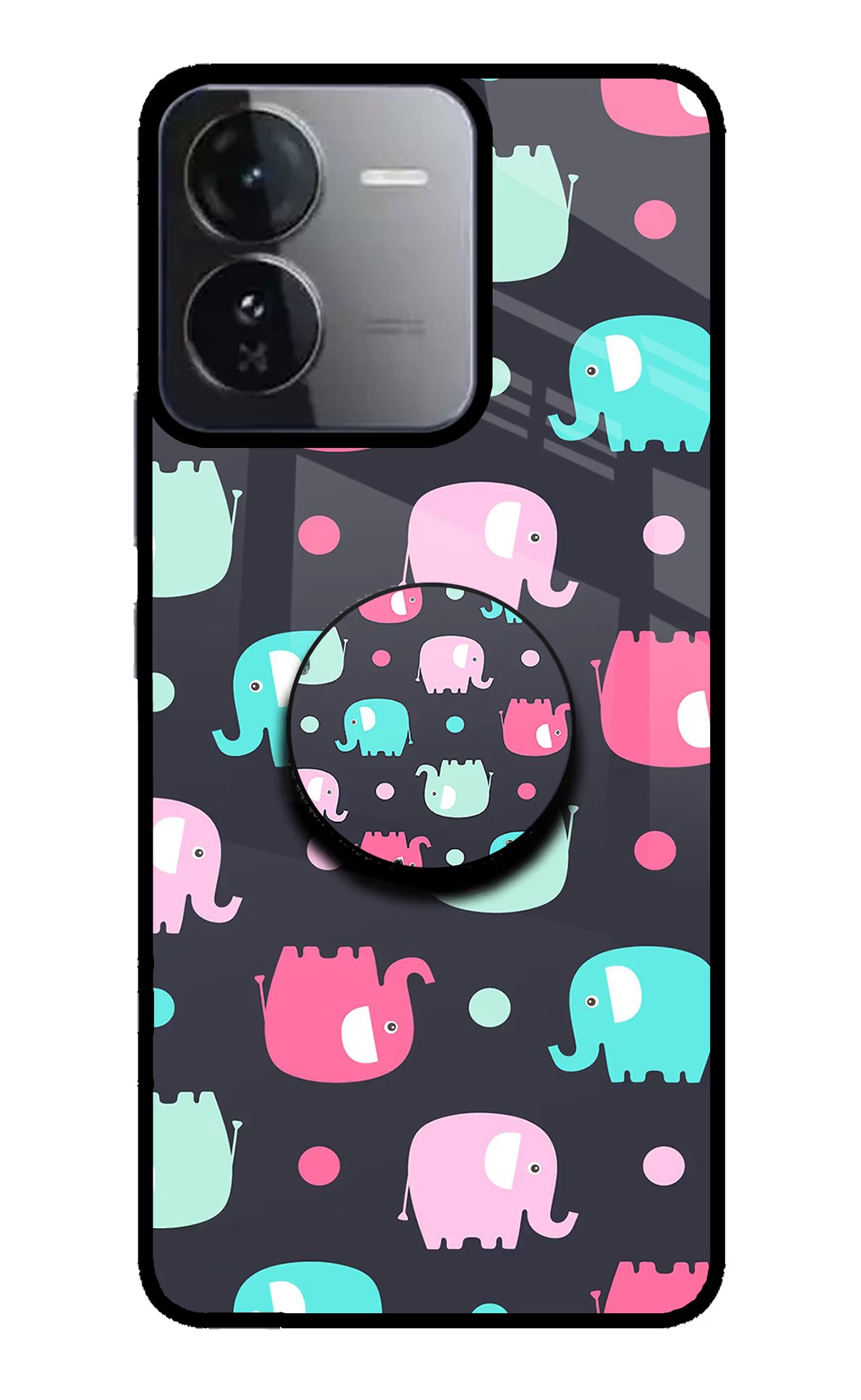 Baby Elephants iQOO Z9 5G Pop Case by Casekaro