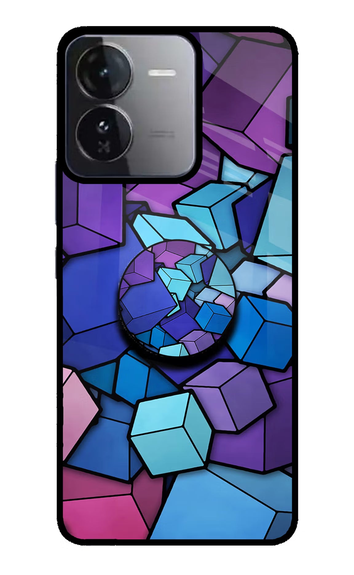 Cubic Abstract iQOO Z9 5G Pop Case by Casekaro