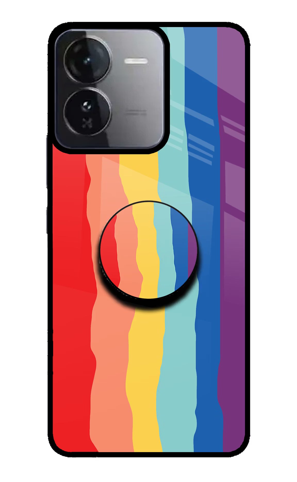 Rainbow iQOO Z9 5G Pop Case by Casekaro