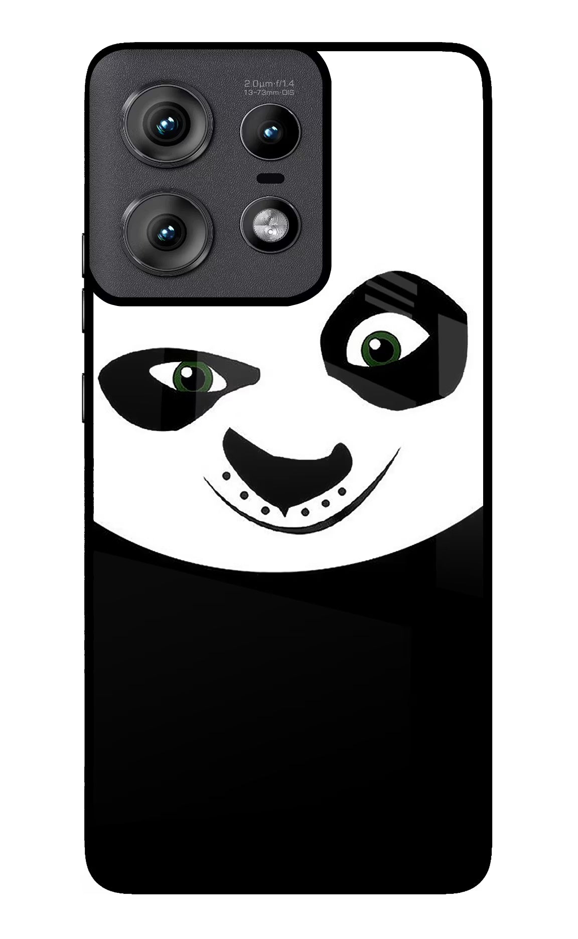 Panda Moto Edge 50 Pro 5G Glass Case Back Cover by Casekaro