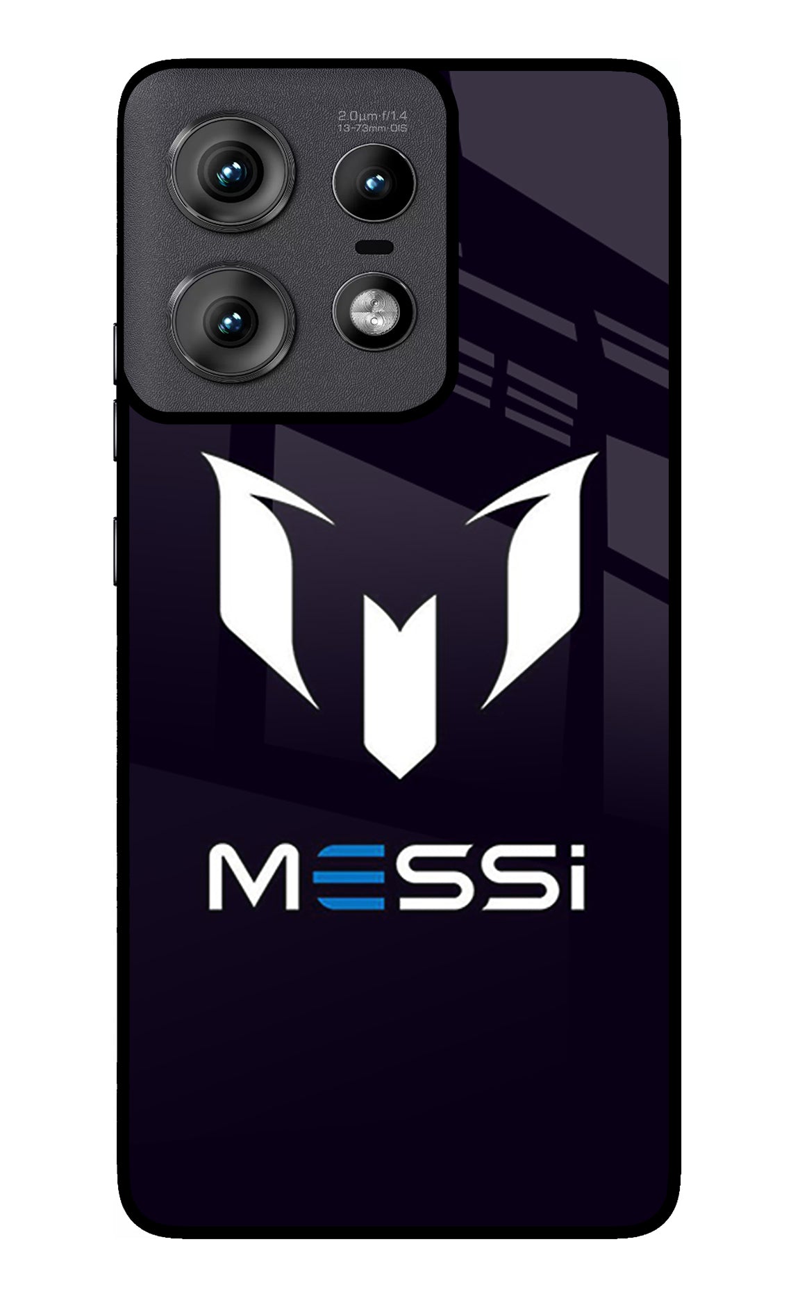 Messi Logo Moto Edge 50 Pro 5G Glass Case