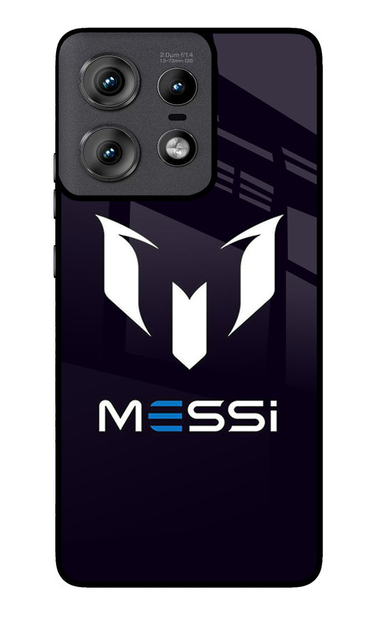 Messi Logo Moto Edge 50 Pro 5G Glass Case