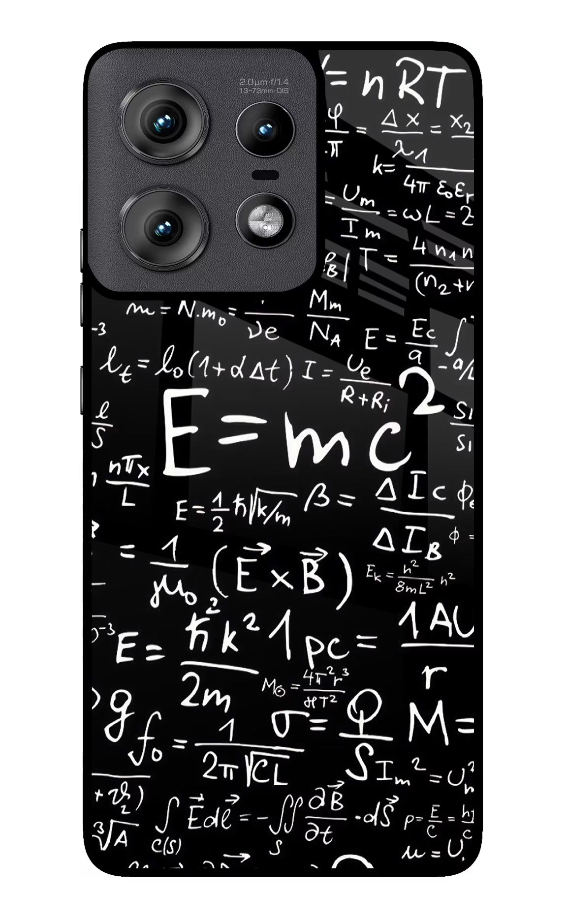 Physics Formula Moto Edge 50 Pro 5G Glass Case Back Cover by Casekaro
